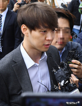 마약 혐의 극구 부인하는 박유천의 눈빛[엑's HD포토]