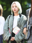 트와이스 채영 유니크한 헤어스타일[엑s HD포토]