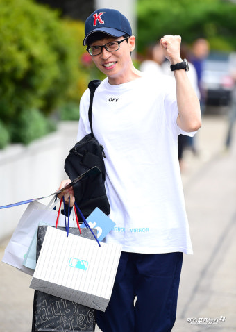 유재석 '오늘 녹화도 화이팅'[엑's HD포토]