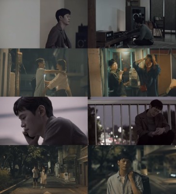 이학주, 김필 신곡 '사랑 둘' MV서 아련한 눈물 연기 | 포토뉴스