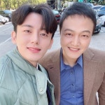 이지훈, 99억의 여자 정웅인과 함께 훈훈한 셀카[★해시태그]