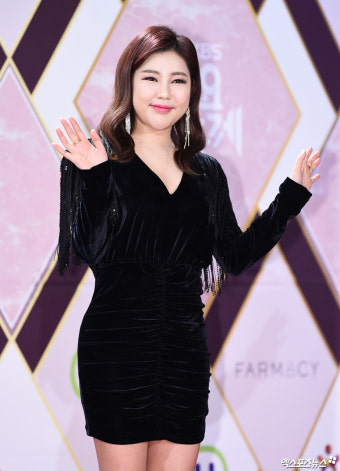 송가인 '핑크빛 미소'[엑's HD포토]