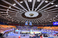 관중 없는 수원실내체육관[포토]