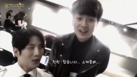 이찬원, 김중연 음방 출연 응원…없습니다 깨알 개그