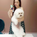 김수미 며느리 서효림, 반려견과 일상…예비맘의 청순 미모 [★해시태그]