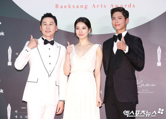 신동엽-수지-박보검 '엄지 척'[포토]