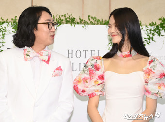 김경진-전수민 '바라만봐도 꿀 떨어지네'[엑's HD포토]