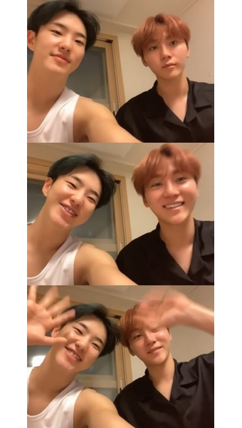 이특, 세븐틴 호시X승관과 친분 자랑…훈훈한 선후배 케미 [해시태그]