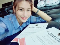 김정화, 라떼아트 자격증에 뿌듯 예쁜 라떼 만들게요 [★해시태그]