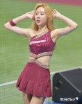 치어리더 정지호 잘록한 개미허리[엑s HD포토]