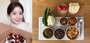 윤세아, 혼밥도 정갈하게…이왕이면 더 이쁘게 담아내는 밥상 [★해시태그]