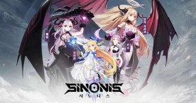 신작 모바일 RPG 시노니스, 시리리·탐욕시리리·루나·메이 캐릭터 4종 공개