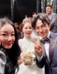 낸시랭, 박성광이솔이 결혼식 현장 공개…이솔이 '여신 자태' [해시태그]