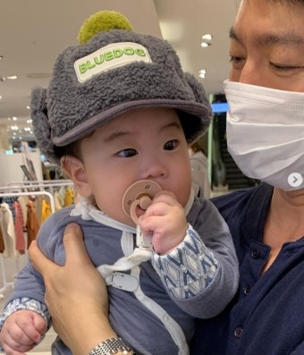 '53세 늦둥이 아빠' 신동진, 아들 바라보며 흐뭇 