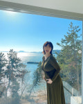 임신 6개월 나비, 아름다운 D라인 배가 훅훅 나옴 [★해시태그]