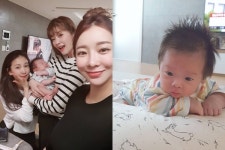 안소미, 생후 45일 子 근황 개그우먼 이모들 총출동…집은 난장판 [전문]