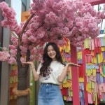 오마이걸 효정, 꽃보다 더 빛나는 미모…흩날려라 효뿌앵