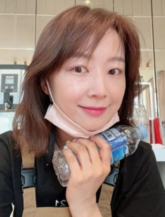 '정형돈' 한유라, 숙취 셀카…