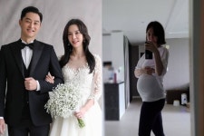 지누♥ 임사라, 볼록한 D라인 이제 뭘 입어도 임산부 표시 남