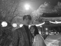 장기용·혜리, 서로 바라만 봐도 웃음…이따 만나요