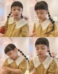 ‘문희준♥소율’ 문희율, 랜선이모 심장 저격하는 양갈래 공주