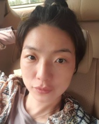 '신혼' 안영미, 초밀착 민낯 셀카 