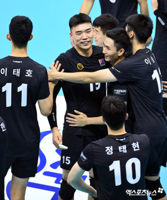 국군체육부대 '우리가 이겼다'[포토]