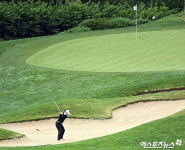 벙커샷 시도하는 박수빈3[포토]