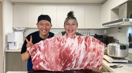 이영자, 승우아빠표 한우 짝갈비에 감탄 난리다 (편스토랑)