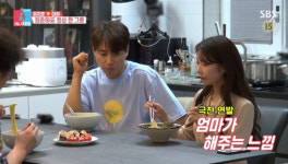 엄마 느낌...이지훈♥ 아야네, 정준하표 일식우동에 감동 (동상이몽)[종합]