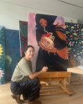 사업가♥ 이혜영, 창고서 꺼낸 미완성 그림…이지혜도 찐 감탄