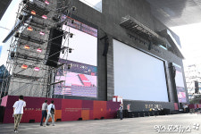 제26회 BIFF 개막 하루 앞둔 영화의 전당[포토]