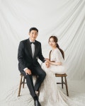 '이경규 딸' 이예림, 김영찬과 행복 미소…웨딩 화보 직접 공개