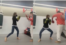 금융맨♥ 김정은, 복싱하는 근황 깜짝…5일만 수준급 실력
