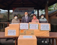 이찬원 진주 팬클럽, 어린이들에게 찬또시락과 과일 전하며 희망 나눠