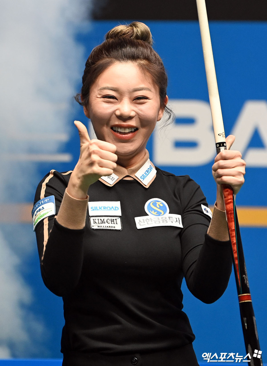 김가영, LPBA 최초 4연속 우승 달성! 통산 24연승 기록 경신