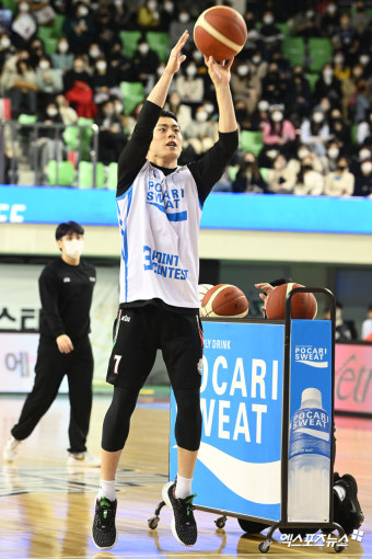 3점슛 왕좌는 이관희, 강력한 우승후보 허웅 꺾었다 [KBL 올스타전]