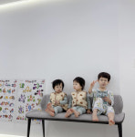 예뻐서 찍었는데… 율희, ♥최민환 빼닮은 삼남매 흐뭇