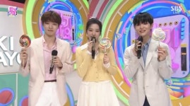 '인기가요' 태연 vs 김민석 vs STAYC, 1위 트로피 맞대결
