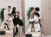 개원하고 처음…장영란, 아이들과 ♥남편 한의원 방문 울컥