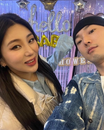자이언트핑크, 남편과 출산 준비…