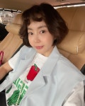황혜영, 초코송이 머리도 찰떡이네…워킹맘 모두 파이팅