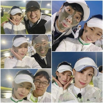 송지아, 배우들 사이 프로골퍼의 향기…이승기와 '투샷' 눈길