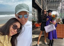 이혜영, 재혼 후 얻은 딸 뉴욕대 졸업→美 취직 해냈다 홀로서기 응원