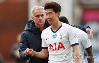 손흥민, 골든부츠 안고 무리뉴와 재회...토트넘 이스라엘 투어 발표