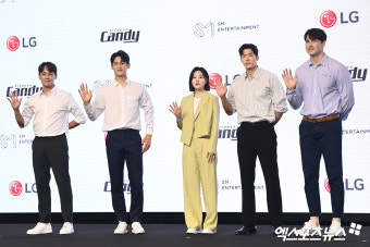 허민호-이대훈-이유빈-오스틴강-안드레진 '문화 올림픽 느낌'[엑's HD포토]