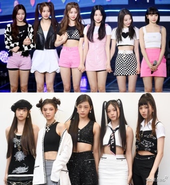 '하이브' 르세라핌·뉴진스, 나란히 성상품화 논란…