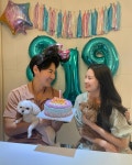 전진♥류이서, 뽀뽀 쪽 생일 파티…좋은 소식까지 "꺄아"
