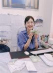 장영란, 손에 현금다발이…한의원 추석 선물=초록마음