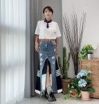 도박 참회 슈, 난해한 패션 뭔가 보니…안 입는 옷 리폼하기